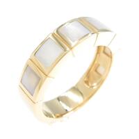 K18YG マザーオブパールリング