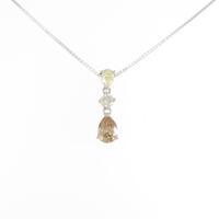 PT／K18WG ダイヤモンドネックレス