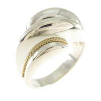 ティファニー 925／750YG リング