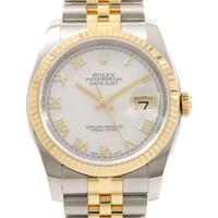 ロレックス 116233NR デイトジャスト SSxYG 自動巻