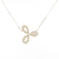 【リメイク】K18YG ダイヤモンドネックレス