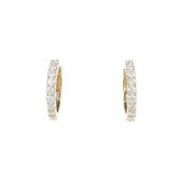 【新品】K18YG ダイヤモンドピアス