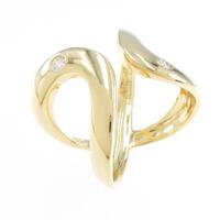 750YG ダイヤモンドリング