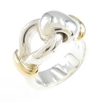 ティファニー 925／750YG リング