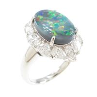 PT ブラックオパールリング