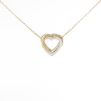 カルティエ トリニティ ハート ネックレス