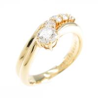 K18YG ダイヤモンドリング