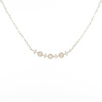 【リメイク】K18YG ダイヤモンドネックレス