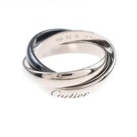 カルティエ トリニティ ブラック＆ホワイト リング