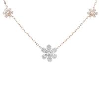 ポンテヴェキオ フラワー ダイヤモンドネックレス