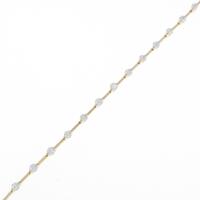 LINE ダイヤモンドブレスレット