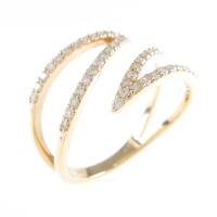 【リメイク】K18YG ダイヤモンドリング