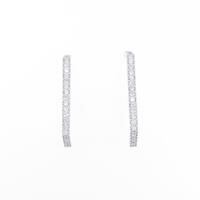 【リメイク】K18WG ダイヤモンドピアス