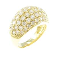 K18YG ダイヤモンドリング