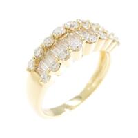 18KYG ダイヤモンドリング