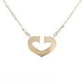 カルティエ Cハート ネックレス