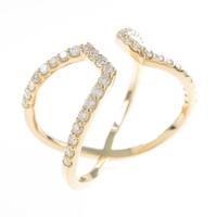 【リメイク】K18YG ダイヤモンドリング