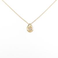 K18YG ダイヤモンドネックレス