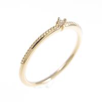 エテ ダイヤモンドピンキーリング