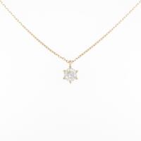 【リメイク】K18YG ダイヤモンドネックレス