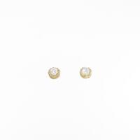 【リメイク】K18YG ダイヤモンドピアス