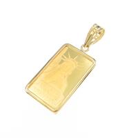 【新品】K18YG（枠） インゴット ペンダント