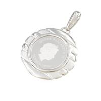 【新品】PT（枠） コイン ペンダント