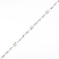 【リメイク】K18WG ダイヤモンドブレスレット