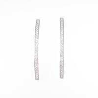 【リメイク】K18WG ダイヤモンドピアス