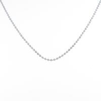 K14WG ボール チェーンネックレス