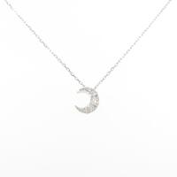 ポンテヴェキオ ムーン ダイヤモンドネックレス