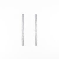 【リメイク】K18WG ダイヤモンドピアス