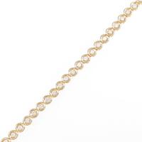 K18YG ダイヤモンドブレスレット