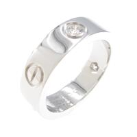 カルティエ ラブ リング ハーフダイヤ