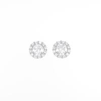 【新品】プラチナダイヤモンドピアス 0．336ct・0．335ct・D・SI1・GOOD