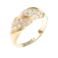 750YG ダイヤモンドリング