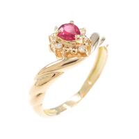 K18YG ルビーリング