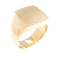 K18YG 印台 リング