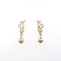 K18YG ダイヤモンドピアス