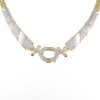 石川暢子 サファイヤネックレス