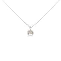 【新品】プラチナダイヤモンドネックレス 0．246ct・F・SI2・GOOD