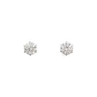 プラチナダイヤモンドピアス 0．209ct・0．208ct・D・SI1・3EXT?EXT