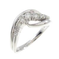 K18WG ダイヤモンドリング