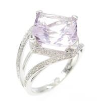 モーブッサン アメジストリング