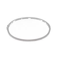 【リメイク】K18WG ダイヤモンドバングル