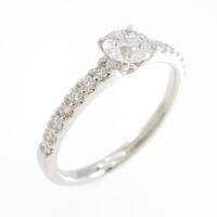 プラチナダイヤモンドリング 0．307ct E VS1 VG