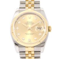 ロレックス 116233G デイトジャスト SSxYG 自動巻