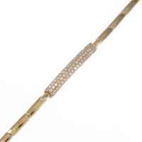 K18YG ダイヤモンドブレスレット