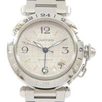 カルティエ W31029M7 パシャC GMT 自動巻