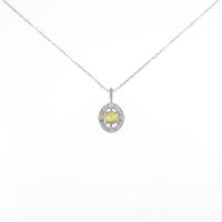 PT クリソベリルキャッツアイネックレス